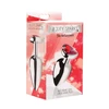 Xr Brands Booty Sparks Metal Plug Large Raudona Heart Gem Aluminum Alloy