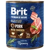 Brit Premium by Nature konservai šunims Pork with Trachea 800g