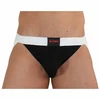 BURN 004 Men's Athletic Jockstrap Shiny Juodas/Baltas S - Comfort &amp; Style