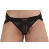 BURN 005 Jock Lingerie Juodas S - Premium Breathable Elastic Model