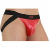 BURN Jock 010 Sportswear Raudona/Juodas XL - Breathable Athletic Design