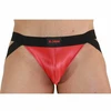 BURN Jock 010 Sportswear Raudona/Juodas XL - Breathable Athletic Design