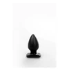 All Black Buttplug and Joy M Juodas - Anatomical Silicone Plug, Medium Size