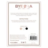 Bye Bra Flexible 3-Hook Low Back Bra Straps Juodas &amp; Baltas Set