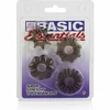 CalExotics Basic Essentials Set - 4-Piece Flexible Support Rings TPR
