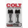 CalExotics Colt Suction Cups for Nipple Stimulation, Juodas, Adjustable System