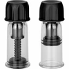 CalExotics Colt Suction Cups for Nipple Stimulation, Juodas, Adjustable System