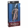 CalExotics Scandal Adjustable Bar with Padded Cuffs - Juodas/Raudona, Foldable