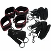 California Exotics CalExotics Scandal Bed Ties Adjustable Restraint System Raudona/Juodas 152.5cm