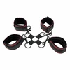 CalExotics Scandal Hog Tie - Adjustable Restraint System, Raudona &amp; Juodas, 30.5 cm