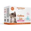 Kačių Maistas - CALIBRA Cat Life Katinėlių Multipack Drėgnas Maistas 12x85g