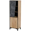 Cama Meble Knygų Spinta - Cama 2D OVO 50x38xH182,5 Ąžuolas/Betonas