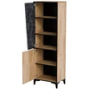 Cama Meble Knygų Spinta - Cama 2D OVO 50x38xH182,5 Ąžuolas/Betonas