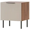 Cama Meble Cama Naktinė spintelė, 2 vnt. ALMERA 50x42x44 riešutmedžio/kašmyro spalvos