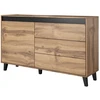 Cama Meble komoda NORD  (spalva: Votan ąžuolas/ antracito)