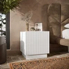 Cama Meble Cama Bedside cabinet, 2 pcs, LIVERTI, 45x42x47, baltas