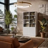 Cama Meble Cama LIVERTI bookcase 100x42x171 baltas