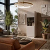 Cama Meble Cama LIVERTI display cabinet 59.5x42x178 cashmere