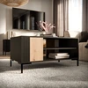 Cama Meble Kavos Staliukas - Cama Merci 100 X 55 X 49 Cm, Juodas/Ąžuolas
