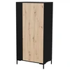 Cama Meble Spinta - Cama Merci 90 x 55 x 184 cm Juoda/Ąžuolo Artisan