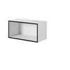 Cama Meble Saugojimo Spinta - Roco Ro4 75/37/37, Balta/Juoda