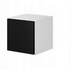 Cama Meble Saugojimo Spinta - Cama RO5 BI/BI/CZ Balta/Juoda