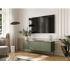 Halmar Cama Meble Cama RTV 3D TRESSE cabinet 150x40x55 matte žalias
