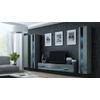 Cama TV staliukas VIGO NEW 30/180/40 (spalva: balta/blizgi pilka)