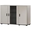 Cama Meble Cama SOHO komoda 120x41x80 kašmyro + juoda