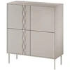 Cama Meble 4D komoda TRESSE 100x40x110 kašmyro matinė spalva