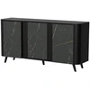 Cama Meble Komoda - Cama Volare 151 x 39 x 75 cm Juoda/San Sebastianas