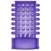 CASUAL LOVE Vibrating Ring Sleeve Violetinė - Flexible TPR, Adjustable Size