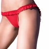 Chilirose Panties Thongs Chilirose CR 4159 Elegant Lace Panties Raudona L/XL