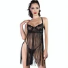 Chilirose Babydolls Chilirose CR 4496 Lace-Up Babydoll Juodas L/XL with Underwire Support