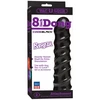Doc Johnson Code Juodas Raging Hard Model 20 cm - Vac-U-Lock Compatible, Juodas