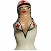Condomerie Hand-Painted Art Condom Nurse Skirtas šviesiems plaukams - Decorative Collectible