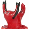 Condomerie Hand-Painted Decorative Condom Raudona Scorpio Art Edition