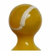 Condomerie Hand-Painted Decorative Condom Tennis Ball Motif Geltona