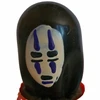 Condomerie Hand-Painted Novelty Latex Cover Mask Ghost Juodas Art