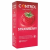 Control Condoms Control Adapta Strawberry 12 pcs - Anatomical, Flavored, 54 mm Condoms