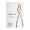 Cottelli Collection Bodystocking Juodas Mesh with Lace Open Top Sides S/M