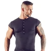 Cottelli Collection Men’s Mikropluoštas Shirt L Juodas Short Sleeve