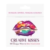 Kheper Games Creative Kisses Card Set - 101 Inspiring Kiss Ideas for Couples