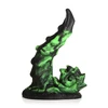 Xr Brands Creature Cocks Glowzilla Silicone Fantasy Model, Glow-in-the-Dark Žalias/Juodas