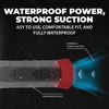 Pumped By Shots CyberPulse Automatic Intimate Enhancement System Metallic Raudona Atsparus vandeniui