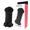Darkness Bondage Darkness Japanese Bondage Rope 10 m Juodas - 100% Cotton Restraint