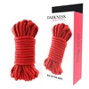 Darkness Bondage Darkness Japanese Bondage Rope 20m Raudona - 100% Cotton Restraint Cord