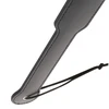 Darkness Sensations Darkness Juodas Fetish Paddle 34x5cm - Modern PU Leather Impact Tool