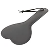 Darkness Sensations Darkness Juodas Impact Paddle - Sturdy Vegan Leather, Spiked Design