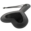 Darkness Sensations Darkness Juodas Velor Paddle with Studs 19x15cm - Premium Edition